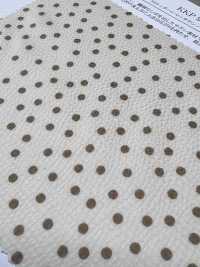 KKP9144-17 Stretch Hammer Satin Random Mini Dot[Textile / Fabric] Uni Textile (Komon Kobo) Additional Images