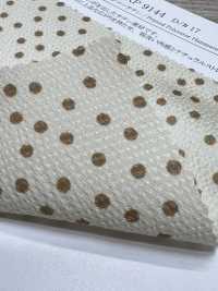 KKP9144-17 Stretch Hammer Satin Random Mini Dot[Textile / Fabric] Uni Textile (Komon Kobo) Additional Images