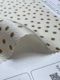 KKP9144-17 Stretch Hammer Satin Random Mini Dot[Textile / Fabric] Uni Textile (Komon Kobo) Additional Images