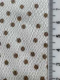 KKP9144-17 Stretch Hammer Satin Random Mini Dot[Textile / Fabric] Uni Textile (Komon Kobo) Additional Images