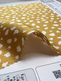 KKP9144-98 Stretch Hammer Satin Irregular Dot[Textile / Fabric] Uni Textile (Komon Kobo) Additional Images