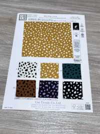 KKP9144-98 Stretch Hammer Satin Irregular Dot[Textile / Fabric] Uni Textile (Komon Kobo) Additional Images