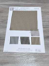 KKP9144-W-SB-31 Stretch Hammer Satin Wide Width Stripe[Textile / Fabric] Uni Textile (Komon Kobo) Additional Images