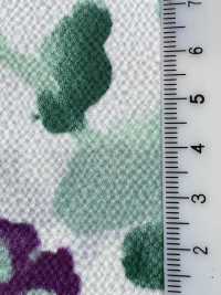 KKP9145-SB-326 Stretch Hammer Satin Watercolor Floral[Textile / Fabric] Uni Textile (Komon Kobo) Additional Images