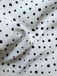 KKP9934-W-SB-316 Split-fiber Dechine, Wide Width[Textile / Fabric] Uni Textile (Komon Kobo) Additional Images