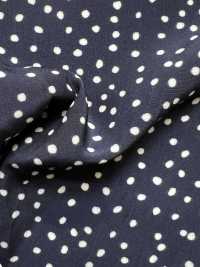 KKP9934-W-SB-260 Split Fiber Dechine[Textile / Fabric] Uni Textile (Komon Kobo) Additional Images