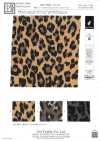 KKP9935-135 Split Fiber De Chine Fabric, Multi-color Print