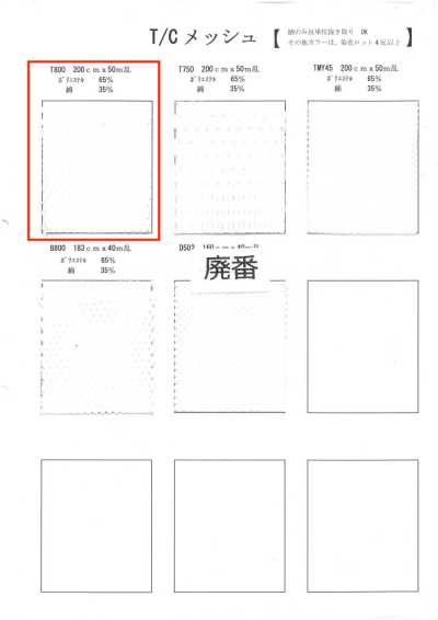 T800 T/C Mesh