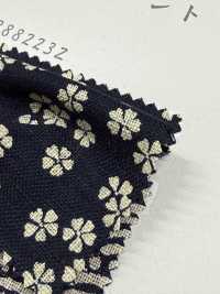 B88223Z Uneven Thread Cloth, Single Color, Japanese Style Pattern, Half-fold[Textile / Fabric] VANCET Sub Photo