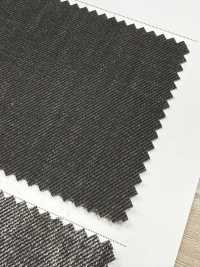HK1313B Okayama-Made Denim, Sumi Ink Coating / Black, Denim-Like (No Washing)[Textile / Fabric] KOYAMA Additional Images