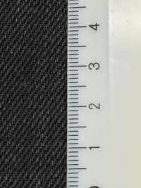 HK1313B Okayama-Made Denim, Sumi Ink Coating / Black, Denim-Like (No Washing)[Textile / Fabric] KOYAMA Additional Images