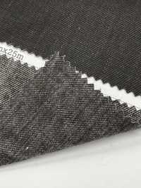 HK1313BW Okayama-Made Denim, Sumi Ink Coating / Black Denim Style (One Wash)[Textile / Fabric] KOYAMA Additional Images