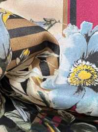 KKT8031-58-RI Sildew Satin[Textile / Fabric] Uni Textile (Komon Kobo) Additional Images