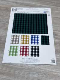 KYC577-C-3 50 Yarn Dyed Check[Textile / Fabric] Uni Textile (Komon Kobo) Additional Images