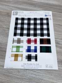 KYC577-C-4 50 Yarn Dyed Check[Textile / Fabric] Uni Textile (Komon Kobo) Additional Images
