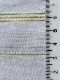 KYC-671-W-1 Cotton Rayon Linen Dobby Multi Horizontal Stripes Wide Width[Textile / Fabric] Uni Textile (Komon Kobo) Additional Images
