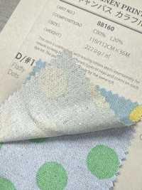 88160 Linen Linen Canvas Colorful Sandwich[Textile / Fabric] VANCET Sub Photo