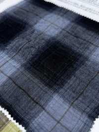 KYC921-C-3 Cotton Tencel Yarn Dyed Shirring[Textile / Fabric] Uni Textile (Komon Kobo) Additional Images