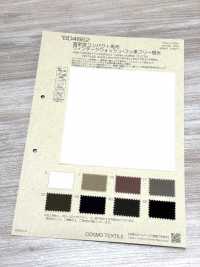 BD4862 High-density, Compact, High-density Poplin, Vintage Wash + Fluorine-free, Water-repellent.[Textile / Fabric] COSMO TEXTILE Sub Photo