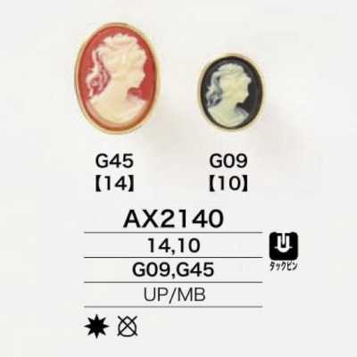 AX2140 Polyester Resin/brass Tack Pin