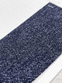 MK6850 Aqua Denim Print[Textile / Fabric] Marukyo Textile Sub Photo