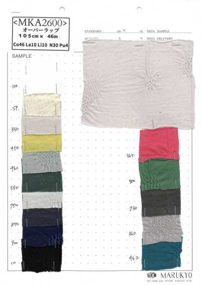 MKA2600 Knit Jacquard Overlap