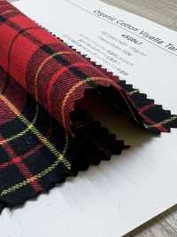 4SG041 Organic Cotton Viyella Tartan Check[Textile / Fabric] Chambray Sub Photo