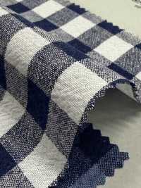 BF7754 Linen Yarn-dyed Gingham Check[Textile / Fabric] KOYAMA Sub Photo