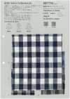BF7754 Cotton-linen Yarn-dyed Gingham Check