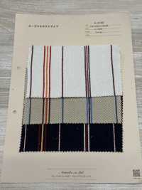 A-8180 Loose Multi-Stripe[Textile / Fabric] ARINOBE Sub Photo