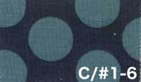 83194 Linen-Like Slub Bicolor Dot, Stripe, Check[Textile / Fabric] VANCET Additional Images