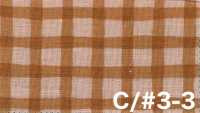 83194 Linen-Like Slub Bicolor Dot, Stripe, Check[Textile / Fabric] VANCET Additional Images