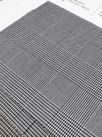 V8615 30 Single Yarn High-Density Twill Check[Textile / Fabric] VANCET Additional Images