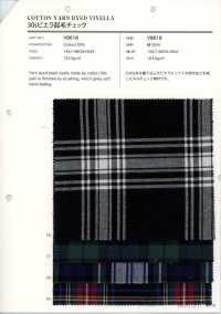 V8618 30 Single Yarn Viyella Fuzzy Check[Textile / Fabric] VANCET Additional Images