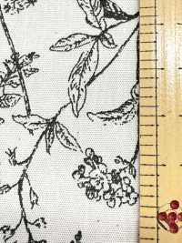 850544 Broadcloth Unbleached Cotton Botanical Rhythm Wildflower[Textile / Fabric] VANCET Sub Photo