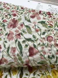 4027-680-4 80 Lawn Miracle Wave Geometric Flower[Textile / Fabric] HOKKOH Sub Photo