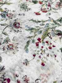 4027-680-5 80 Lawn Miracle Wave Watercolor Flower[Textile / Fabric] HOKKOH Sub Photo
