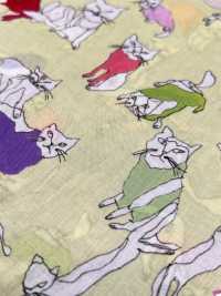 SHU-110-2 60 Lawn Inkjet PT Cats[Textile / Fabric] HOKKOH Sub Photo