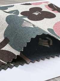 1027-700-1 Linen Canvas, Kika Flower[Textile / Fabric] HOKKOH Sub Photo