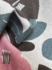 1027-700-1 Linen Canvas, Kika Flower[Textile / Fabric] HOKKOH Sub Photo