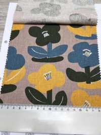 1027-700-1 Linen Canvas, Kika Flower[Textile / Fabric] HOKKOH Sub Photo