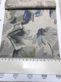 7027-710-4 CL Seating Watercolor Touch Large Flowers[Textile / Fabric] HOKKOH Sub Photo