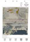 7027-710-4 CL Seating Watercolor Touch Large Flowers