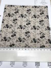 7027-710-7 CL Seating Monochromatic Pointillist Flower[Textile / Fabric] HOKKOH Sub Photo