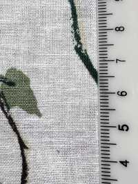 4027-790-1 Linen Loomstate Touch Floral Fabric[Textile / Fabric] HOKKOH Sub Photo