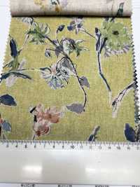 4027-790-1 Linen Loomstate Touch Floral Fabric[Textile / Fabric] HOKKOH Sub Photo