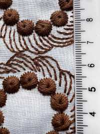 4027-849-1 Cotton Lawn Embroidered Bonbon Cookies[Textile / Fabric] HOKKOH Sub Photo