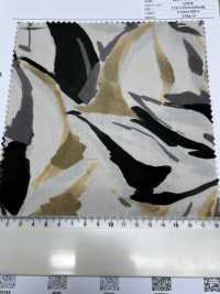 7027-220-1 60 Typewriter Cloth Three-Color Flower[Textile / Fabric] HOKKOH Sub Photo