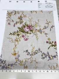 7027-600-2 60 Lawn 6195 Old Flower[Textile / Fabric] HOKKOH Sub Photo