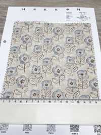 1027-605-1 60 Lawn 9088 Arranged Flowers[Textile / Fabric] HOKKOH Sub Photo